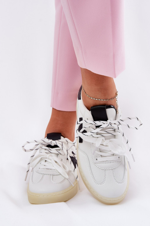 Zems sporta apavi Sieviešu baltas krāsas Zelevelis