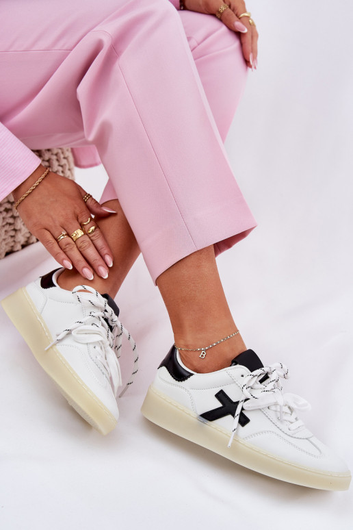 Zems sporta apavi Sieviešu baltas krāsas Zelevelis