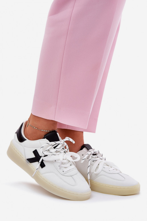 Zems sporta apavi Sieviešu baltas krāsas Zelevelis