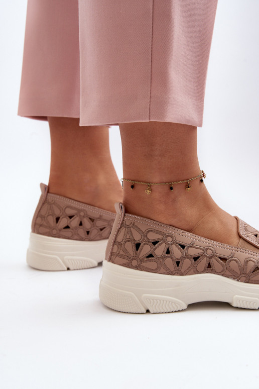 Ažūrs apavi Sieviešu Rozā krāsas Emilei
