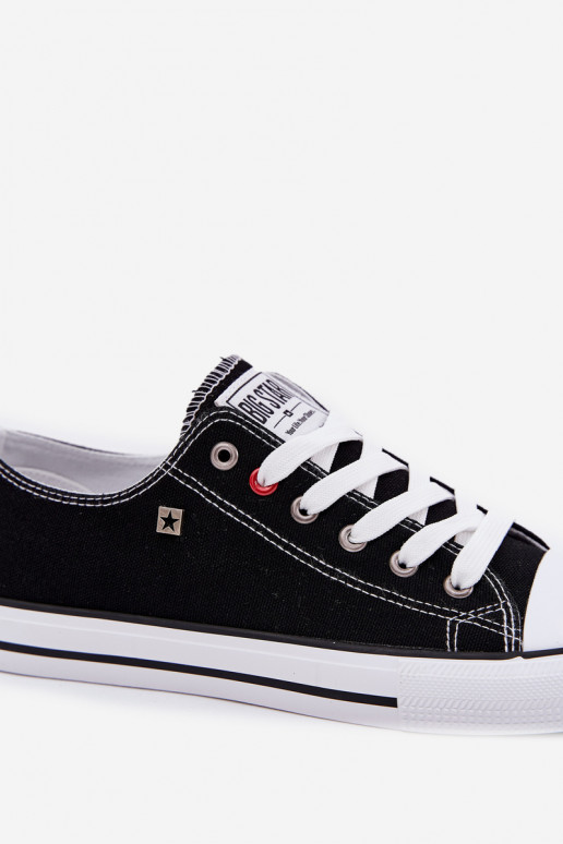 Vīriešu brīvā laika apavi Big Star NN174300 HI-POLY SYSTEM melnas krāsas