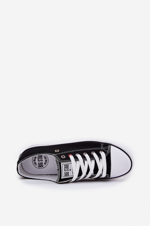 Vīriešu brīvā laika apavi Big Star NN174300 HI-POLY SYSTEM melnas krāsas