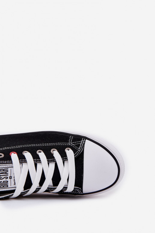 Vīriešu brīvā laika apavi Big Star NN174300 HI-POLY SYSTEM melnas krāsas