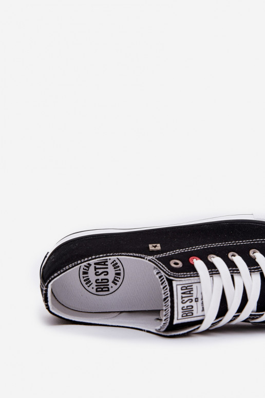 Vīriešu brīvā laika apavi Big Star NN174300 HI-POLY SYSTEM melnas krāsas