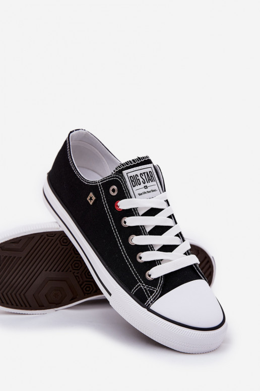 Vīriešu brīvā laika apavi Big Star NN174300 HI-POLY SYSTEM melnas krāsas