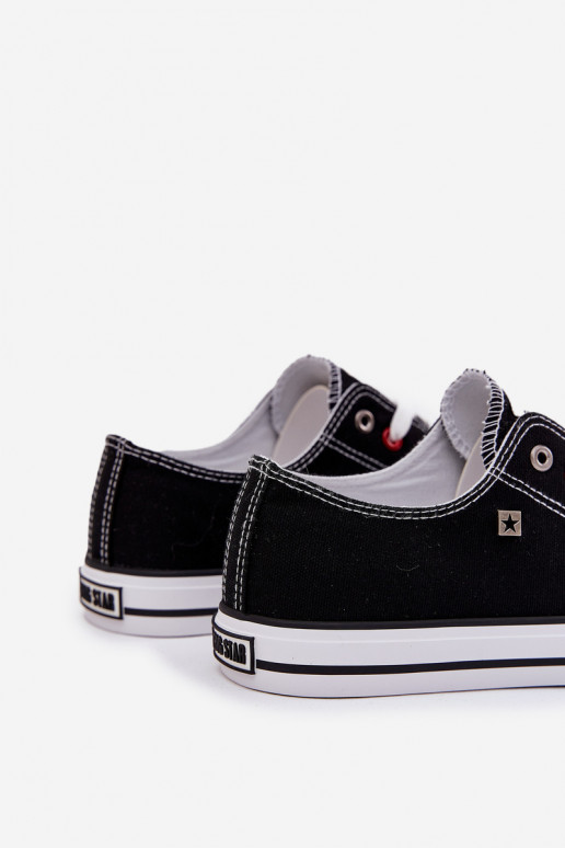 Vīriešu brīvā laika apavi Big Star NN174300 HI-POLY SYSTEM melnas krāsas