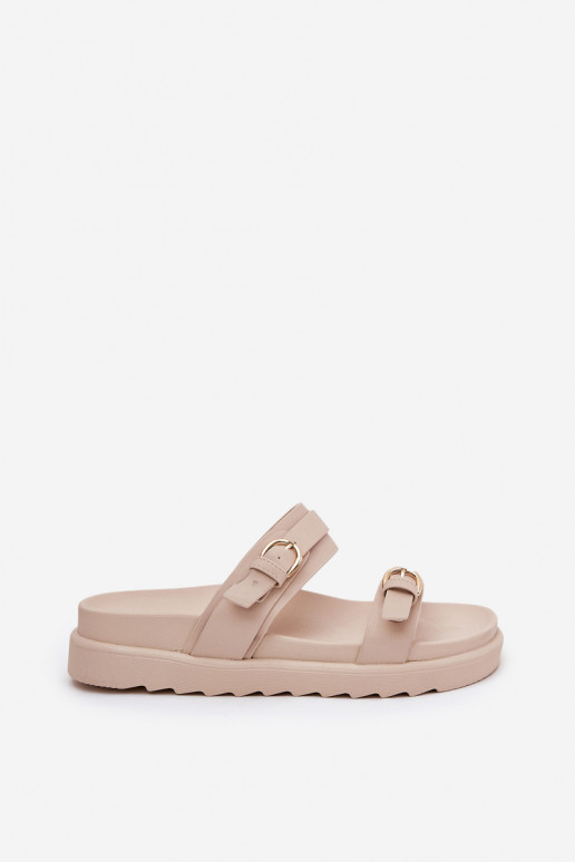 sieviešu čības ar platformu Ze Zelta krāsasmi ar sprādzēmmi smilšu krāsas INernone sieviešu čības ar platformu Ze Zelta krāsasmi ar sprādzēmmi smilšu krāsas INernone