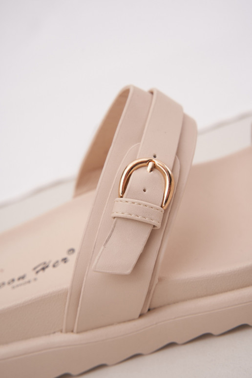 sieviešu čības ar platformu Ze Zelta krāsasmi ar sprādzēmmi smilšu krāsas INernone sieviešu čības ar platformu Ze Zelta krāsasmi ar sprādzēmmi smilšu krāsas INernone