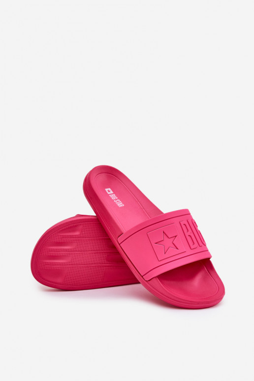 sieviešu čības Big Star NN274A668 rozā krāsas sieviešu čības Big Star NN274A668 rozā krāsas