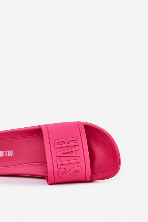 sieviešu čības Big Star NN274A668 rozā krāsas sieviešu čības Big Star NN274A668 rozā krāsas