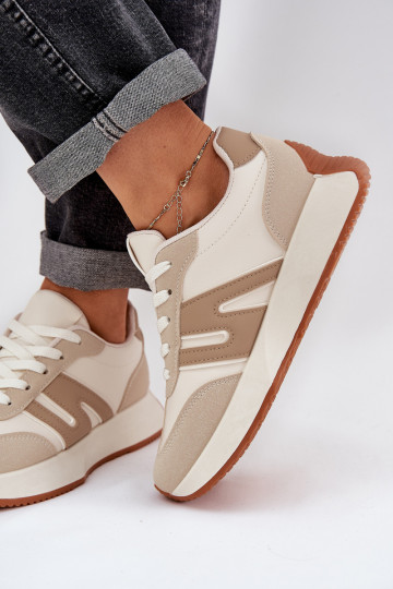 sporta apavi Sieviešu ar platformu smilšu krāsas Emidi 2