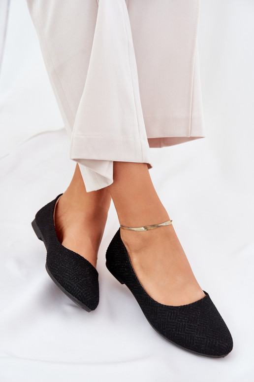 Balerīnas Sieviešu dzīvoklis ar mirdzumu melnas krāsas Tatorelis Balerīnas Sieviešu dzīvoklis ar mirdzumu melnas krāsas Tatorelis