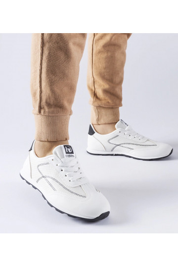 Baltas un melnas sporta sneakers